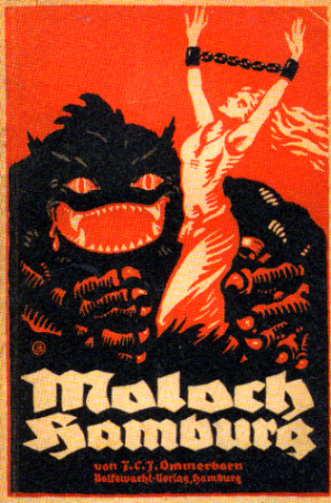 Ommerborns Reißer hatten aber auch schon früh soziale Inhalte, z.B. in diesem Großstadtroman das Schicksal von Trinkern und sog. gefallener Mädchen